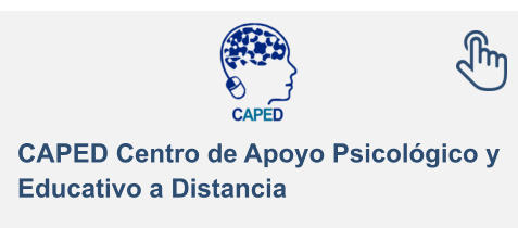 CAPED Centro de Apoyo Psicológico y Educativo a Distancia